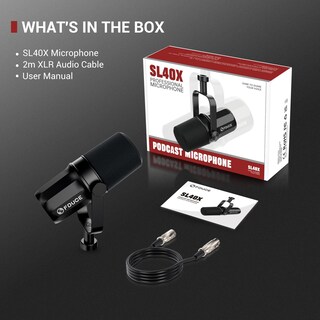 Foto 7 | Foto 7 | Micrófono Fduce Xlr Dynamic Sl40x Para Grabación Vocal - Venta Internacional.