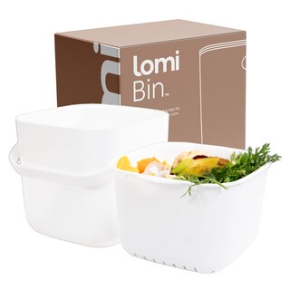 Foto 1 | Foto 1 | Papelera Para Compostaje Lomi Kitchen 7 Litros Sin Olor Fácil De Limpiar - Venta Internacional.