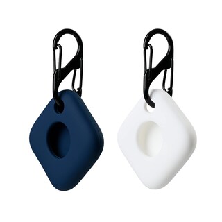 Foto 1 | Foto 1 | Funda De Silicona Para Tile Mate 2022 Con Llaveros Paquete De 2 (azul Marino/blanco) - Venta Internacional.