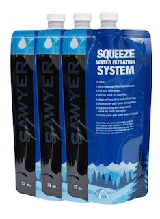 Foto 1 | Foto 1 | Bolsa Comprimible Para Filtración De Agua Paquete De 3 Unidades Sawyer 960 Ml Negro/azul - Venta Internacional.