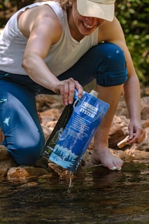 Foto 2 | Foto 2 | Bolsa Comprimible Para Filtración De Agua Paquete De 3 Unidades Sawyer 960 Ml Negro/azul - Venta Internacional.
