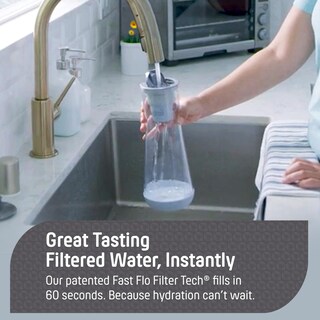 Foto 2 | Foto 2 | Filtro De Agua Pitcher Hydros 1 2 L Diseño Delgado Capacidad Para 5 Tazas - Venta Internacional.