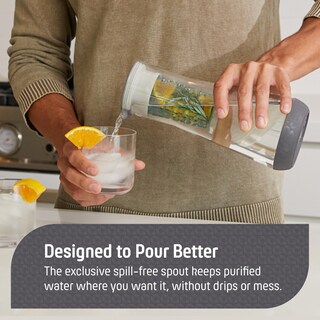 Foto 3 | Foto 3 | Filtro De Agua Pitcher Hydros 1 2 L Diseño Delgado Capacidad Para 5 Tazas - Venta Internacional.