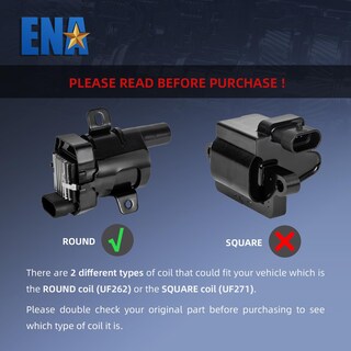 Foto 2 | Foto 2 | Paquete De Bobinas De Encendido Ena 1 Round V8 5.3 6.0 Para Gmc Chevy - Venta Internacional.