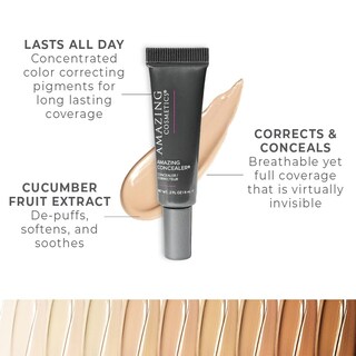 Foto 2 | Foto 2 | Corrector Amazingcosmetics Amazing Cobertura Total 6 Ml Color Beige - Venta Internacional.