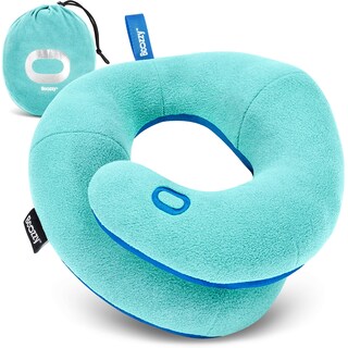 Foto 1 | Foto 1 | Almohada Cervical De Viaje Bcozzy Kids (8-12 Años) Azul Claro Suave - Venta Internacional.
