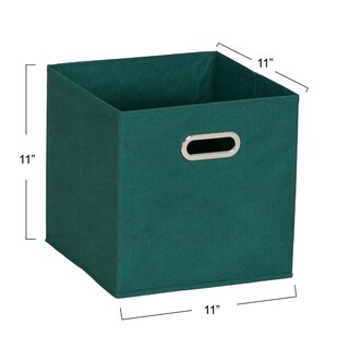 Foto 2 | Foto 2 | Juego De 6 Cubos Storage Cube Bins Household Essentials Color Verde - Venta Internacional.