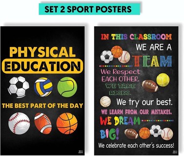 Foto 2 | Foto 2 | Póster Jinniee Classroom Exercise 28 X 43 Cm Calm Down Kids - Venta Internacional.