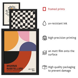 Foto 3 | Foto 3 | Decoración De Pared Con Marco Ecléctico Anerza 16 Unidades Para Dormitorio - Venta Internacional.