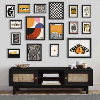 Foto 6 | Foto 6 | Decoración De Pared Con Marco Ecléctico Anerza 16 Unidades Para Dormitorio - Venta Internacional.