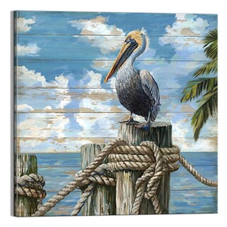 Foto 1 | Foto 1 | Lámina En Lienzo Yueyarit Para Decoración De Baño  Playa Y Océano  30 X 30 Cm - Venta Internacional.