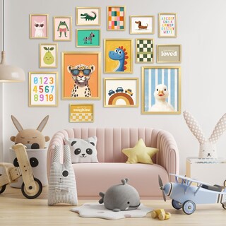 Foto 6 | Foto 6 | Set De Decoración Mural 16 Piezas Habitación Infantil Dormitorio Sala De Juegos - Venta Internacional.