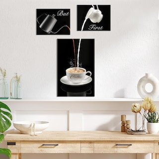 Foto 6 | Foto 6 | Letrero Para Cafetería Deveosa Decoración De Pared Marcos De Cocina Lienzo Artístico - Venta Internacional.