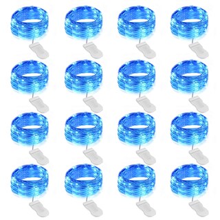 Foto 1 | Foto 1 | Batería Azul Fairy Lights Onforu De 20 Led 2 M Impermeable Paquete De 16 - Venta Internacional.