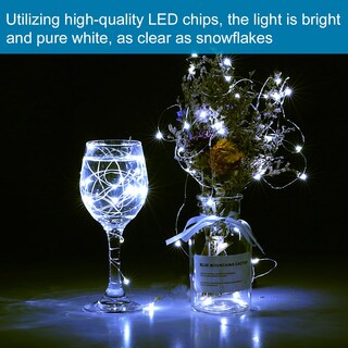 Foto 3 | Foto 3 | Fairy Lights Ledikon 20 Led Funciona Con Pilas 1 M Paquete De 18 - Venta Internacional.