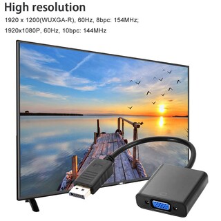 Foto 3 | Foto 3 | Adaptador Displayport A Vga Ankey Chapado En Oro Paquete De 4 - Venta Internacional.