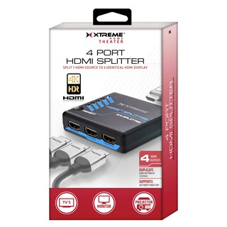 Foto 1 | Foto 1 | Divisor Hdmi Xtreme Cables Xtreme De 4 Puertos 1 Entrada/4 Salidas - Venta Internacional.