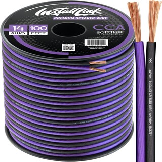 Foto 1 | Foto 1 | Cable De Altavoz Cca Estéreo De Calibre 14 Awg De 100 Pies (30 5 M) - Venta Internacional.