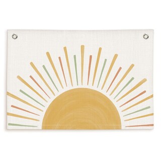Foto 1 | Foto 1 | Bandera Lacama Boho Sunshine Para Decoración De Aula 76 X 51 Cm Lino - Venta Internacional.