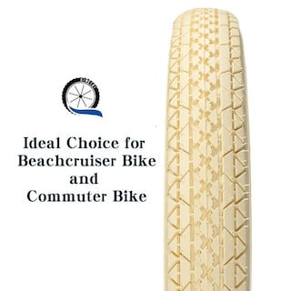 Foto 3 | Foto 3 | Neumáticos Y Tubos Para Bicicleta Simeiqi Cruiser Beach 26x2.125 Crema - Venta Internacional.