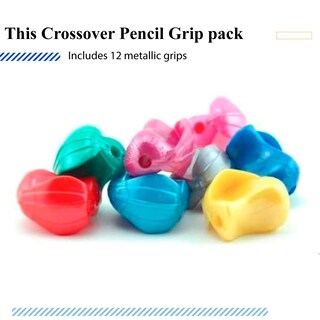 Foto 5 | Foto 5 | Pencil Grip Crossover Grip 12 Metallic Para Mano Izquierda/derecha - Venta Internacional.