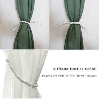 Foto 5 | Foto 5 | Cuerda Para Cortinas Bel Avenir Color Blanco Paquete De 4 - Venta Internacional.