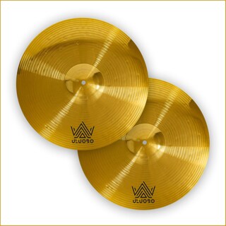 Foto 1 | Foto 1 | Juego De Miniplatillos Hi Hat Cymbals Uluobo De 13 Pulgadas (2 Unidades Dorado) - Venta Internacional.