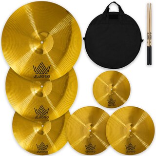 Foto 1 | Foto 1 | Paquete De Platillos Uluobo Juego De 6 Platillos Para Batería 25/35/40/45/50 Cm - Venta Internacional.