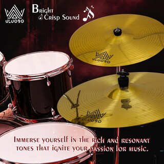Foto 5 | Foto 5 | Paquete De Platillos Uluobo Juego De 6 Platillos Para Batería 25/35/40/45/50 Cm - Venta Internacional.