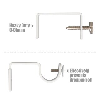 Foto 4 | Foto 4 | Soporte Para Barra De Cortina Window Hardware Para Barandilla De 3 3 A 5 Cm - Venta Internacional.