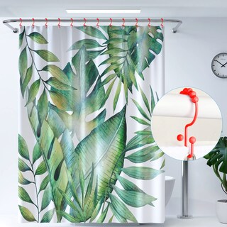 Foto 5 | Foto 5 | Juego De 12 Ganchos Para Cortinas De Ducha Qazvmlp De Acero Inoxidable 304 - Venta Internacional.