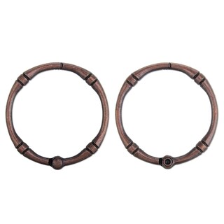 Foto 6 | Foto 6 | Ganchos Para Cortinas De Ducha Tcmao De Metal Inoxidable Paquete De 12 Unidades Color Bronce - Venta Internacional.