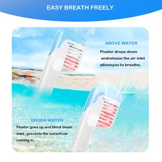 Foto 4 | Foto 4 | Máscara De Esnórquel Aiscrofa Para Niños Cara Completa 180° Vista Hd Antivaho - Venta Internacional.