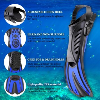 Foto 5 | Foto 5 | Equipo De Esnórquel Ctsaytl 4 En 1 Con Máscara Y Aletas Para Adultos - Venta Internacional.