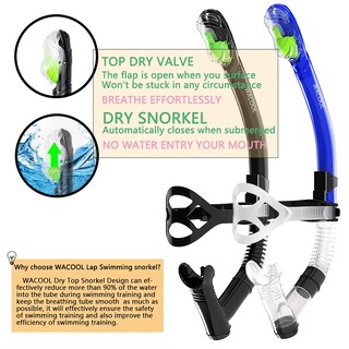 Foto 5 | Foto 5 | Training Dry Snorkel Wacool Correa De Cabeza Para Nadar - Venta Internacional.
