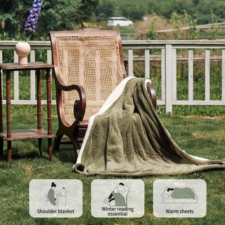 Foto 4 | Foto 4 | Manta Eléctrica Texciting Home Con Calefacción 127 X 152 Cm Color Gris - Venta Internacional.