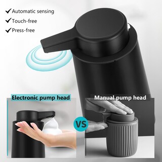 Foto 2 | Foto 2 | Dispensador Automático De Jabón Phneems Foaming Touchless 270 Ml Negro - Venta Internacional.