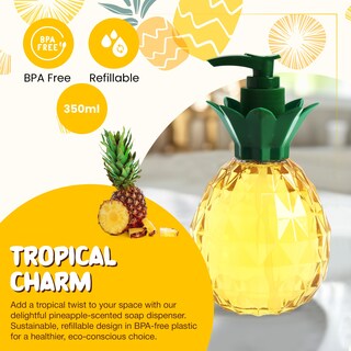 Foto 3 | Foto 3 | Dispensador De Jabón Simple Pleasures Con Aroma A Piña Y Océano 350 Ml - Venta Internacional.