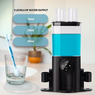 Foto 2 | Foto 2 | Dispensador De Enjuague Bucal J.c&t 650 Ml Inteligente Montado En La Pared Negro - Venta Internacional.