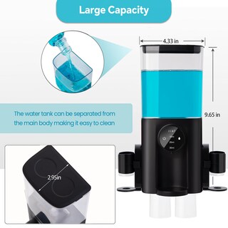 Foto 4 | Foto 4 | Dispensador De Enjuague Bucal J.c&t 650 Ml Inteligente Montado En La Pared Negro - Venta Internacional.