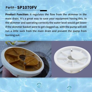 Foto 6 | Foto 6 | Conjunto De Válvulas Flotantes Con Ecualizador De Plástico Vsttar Sp1070fv - Venta Internacional.