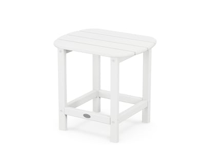 Foto 1 | Foto 1 | Mesa Auxiliar De Exterior Polywood South Beach 18 White - Venta Internacional.