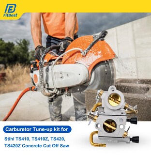 Foto 3 | Foto 3 | Carburador Con Filtro De Aire Para Sierra De Hormigón Stihl Ts410 Ts420 - Venta Internacional.