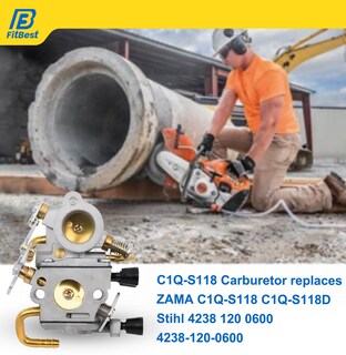 Foto 4 | Foto 4 | Carburador Con Filtro De Aire Para Sierra De Hormigón Stihl Ts410 Ts420 - Venta Internacional.