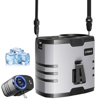 Foto 1 | Foto 1 | Ventilador De Cintura Portátil Primelove  10000 Mah  Recargable  Gris - Venta Internacional.