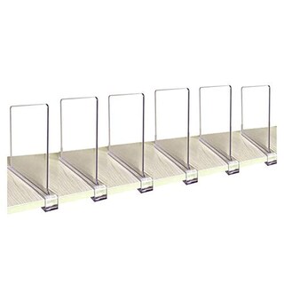 Foto 1 | Foto 1 | Separador De Estantes Cy Craft De Madera Acrílica Para Armarios  6 Unidades - Venta Internacional.