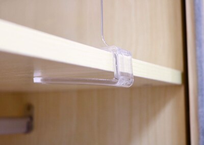 Foto 7 | Foto 7 | Separadores De Estantes Cy Craft Acrílicos Para Armarios 4 Unidades Transparentes - Venta Internacional.