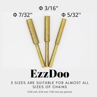 Foto 7 | Foto 7 | Ruedas Afiladoras De Diamante Ezzdoo Bits Chapadas En Titanio 8 Unidades - Venta Internacional.