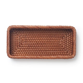 Foto 4 | Foto 4 | Bandeja De Baño Decrafts De Ratán Marrón Miel  26 X 12 5 X 4 Cm - Venta Internacional.