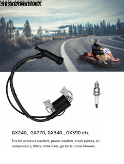 Foto 4 | Foto 4 | Bobina De Encendido Y Bujía Para Honda Gx240 Gx270 Gx340 Gx390 - Venta Internacional.